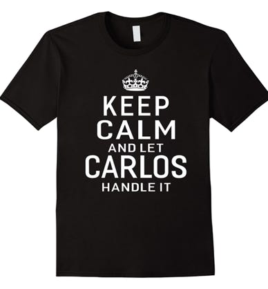Carlos Keep Calm